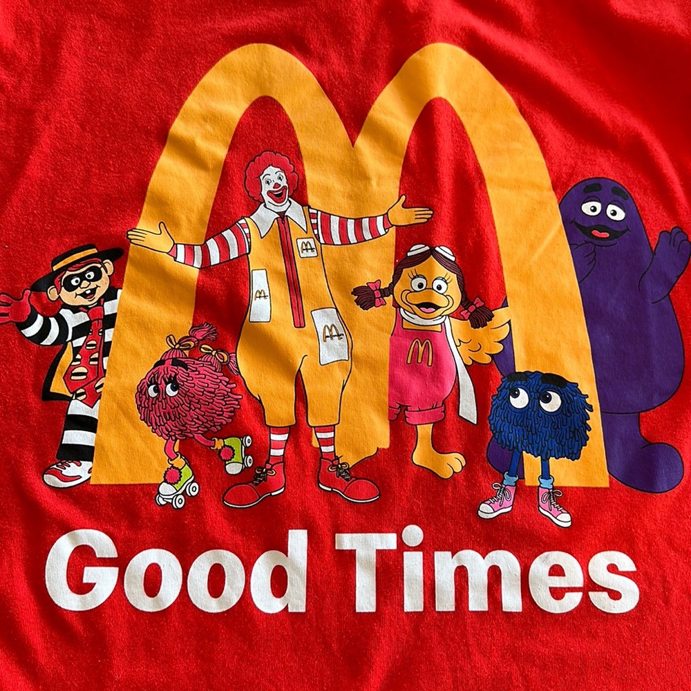 McDonalds Good Times T-shirt from Boxlunch  M